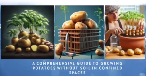 A Comprehensive Guide to Growing Potatoes Without Soil in Confined Spaces